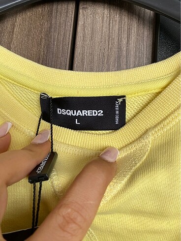 l Beden sarı Renk DSQUARED2 KAZAK ERKEK