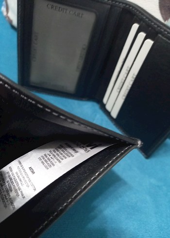 mavi jeans hakiki deri cuzdan - Görsel 4