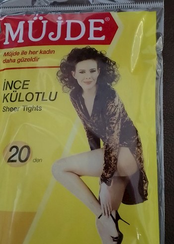 Müjde İnce Külotlu Çorap 20 Den