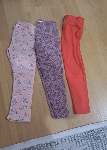 Kız Çocukları İçin Elastik Normcore Taytlar - Görsel 3