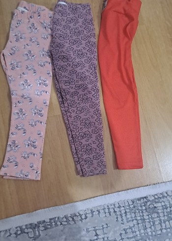 Kız Çocukları İçin Elastik Normcore Taytlar - Görsel 2