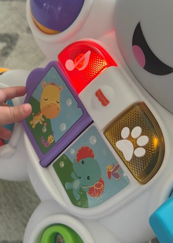 Beden beyaz Renk Renkli Zebra Desenli Bebek Yürüteci
