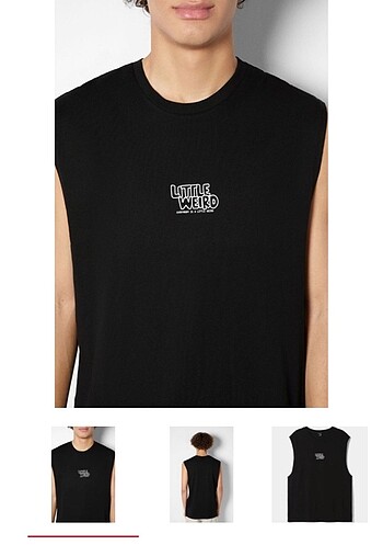 Bershka kolsuz tshirt