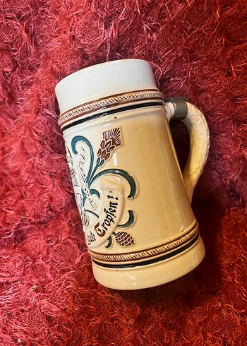  Beden bordo Renk Alman Bira Bardağı