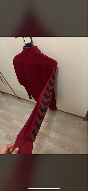 m Beden bordo Renk Hummel ince hırka