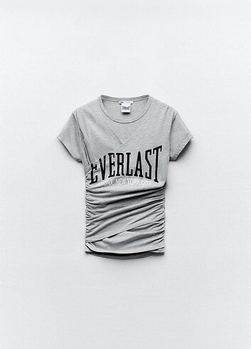 Zara Zara X Everlast drapeli tshirt bluz