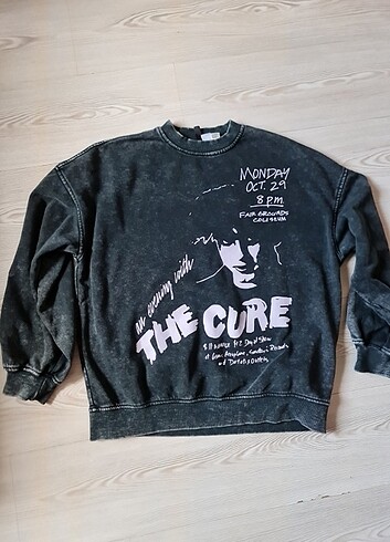 h&m the cure sweatshirt sweat oversize