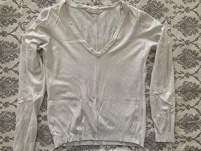 Vero Moda Ekru Kazak Bluz