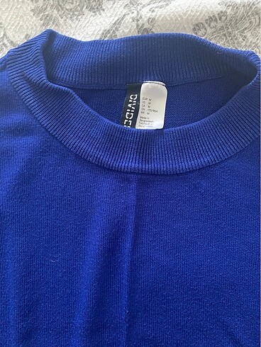 H&M HM Crop Kazak Bluz