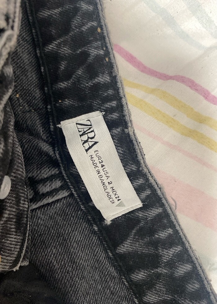 Zara kot şort - Görsel 2