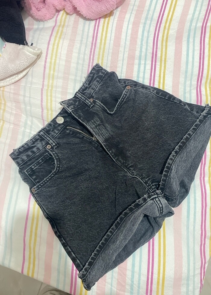 Zara kot şort - Görsel 3