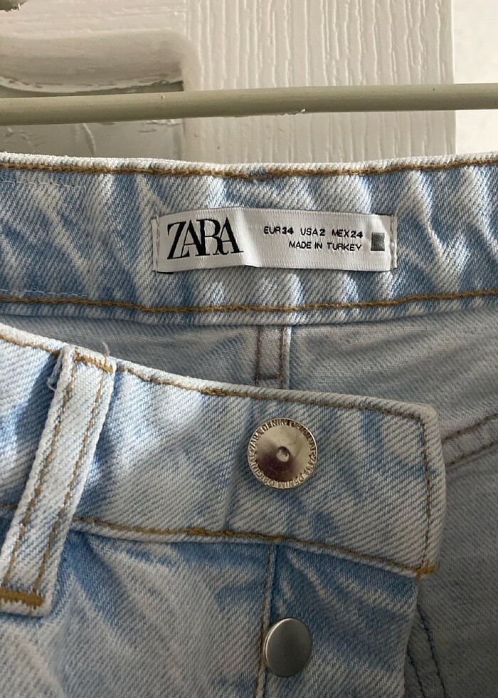 Zara kot şort - Görsel 2