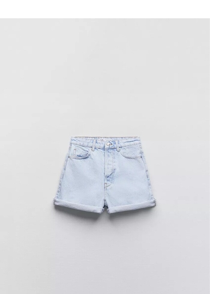 Zara kot şort - Görsel 3