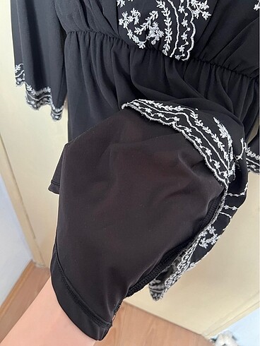36 Beden siyah Renk H&M elbise