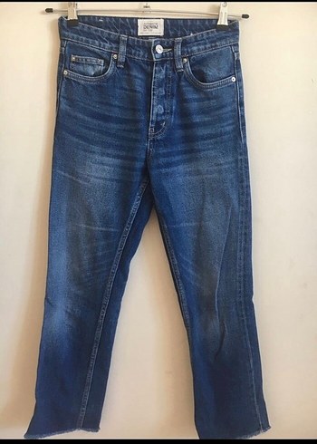 Lacivert Kadın Denim Pantolon