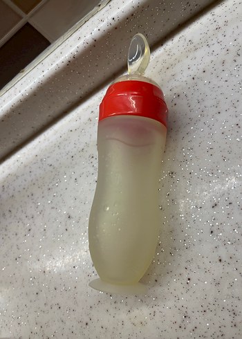 Bebedor süt ek gıda sıkmalı mama kaşığı - Görsel 2