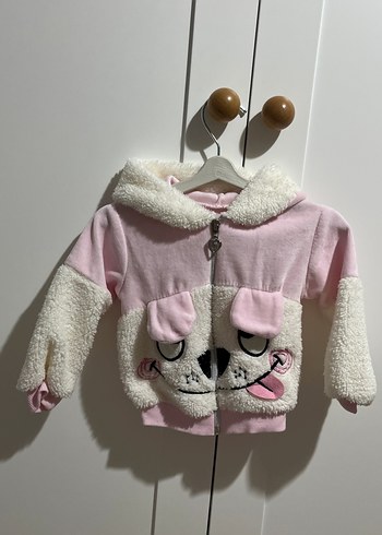 Kız Bebek Kürklü Takım 3-6 ay - Görsel 2