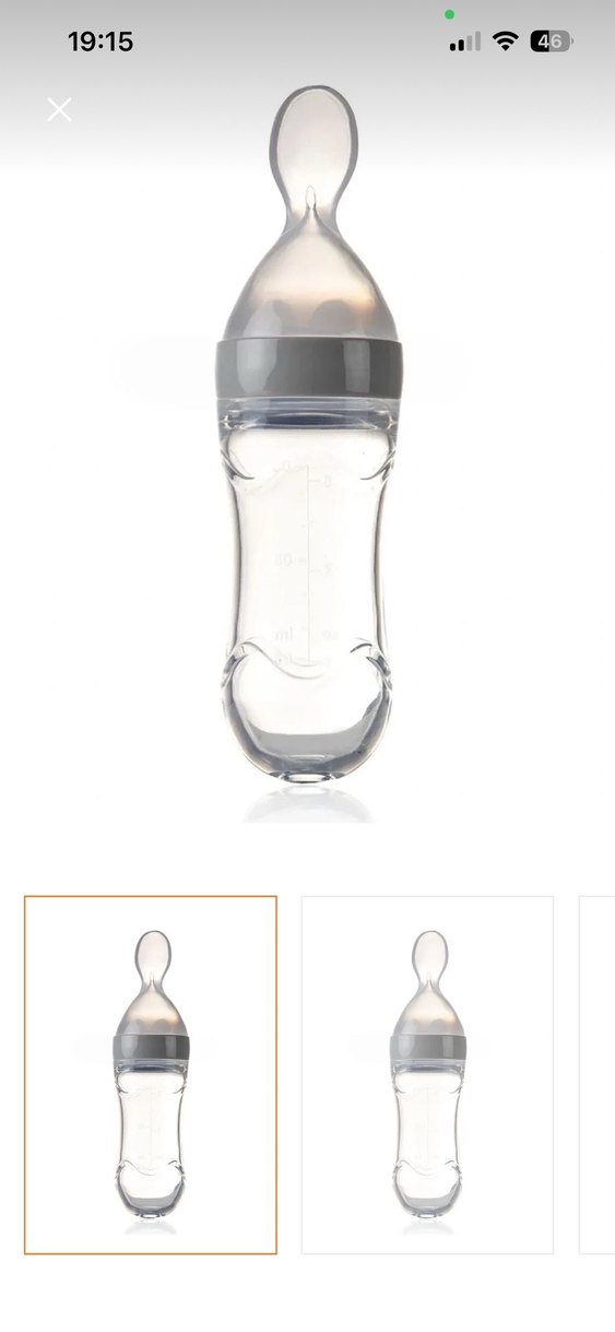 BabyJem sıkmalı mama kaşığı - Görsel 2