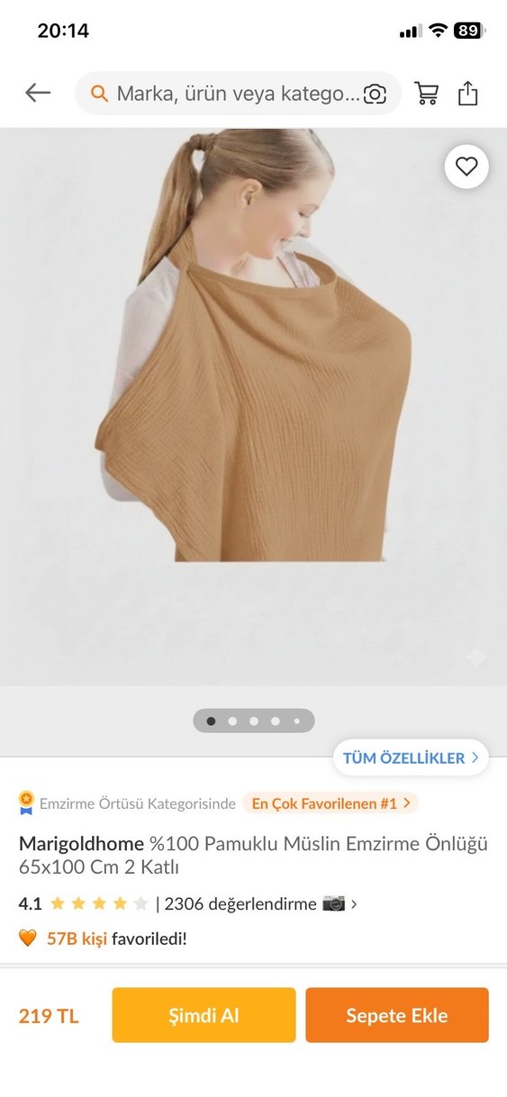 Emzirme Önlüğü - Görsel 2