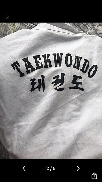 Diğer Taekwondo kıyafeti