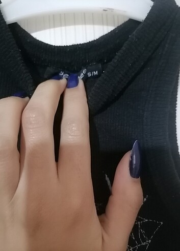 Diğer carpe örümcek baskılı crop s/m