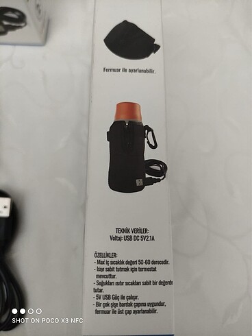 Şişe / Biberon Isı Koruyucu (USB?li) - Görsel 3
