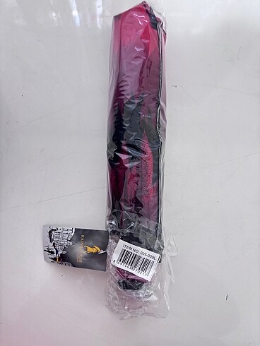 Bordo ve siyah şemsiye kareli 2si 300 tl - Görsel 5