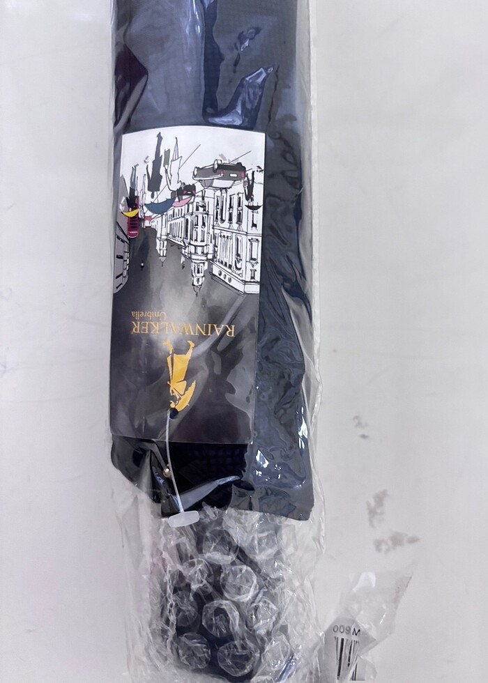 Bordo ve siyah şemsiye kareli 2si 300 tl - Görsel 2