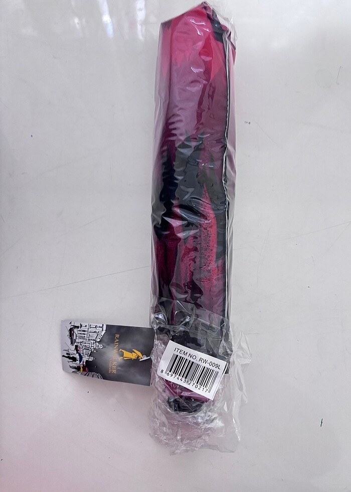 Bordo ve siyah şemsiye kareli 2si 300 tl - Görsel 5