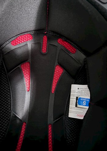 Mavi güneş vizörlü Motosiklet kaskı s beden - Görsel 9