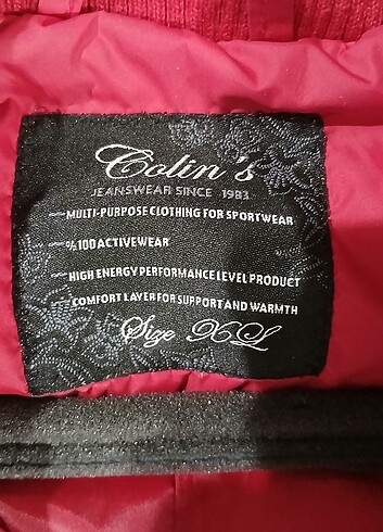 xl Beden kırmızı Renk #colins kadın mont