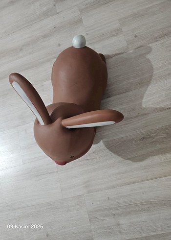 Pastel Kahverengi mothercare Tavşan Oyuncak - Görsel 3