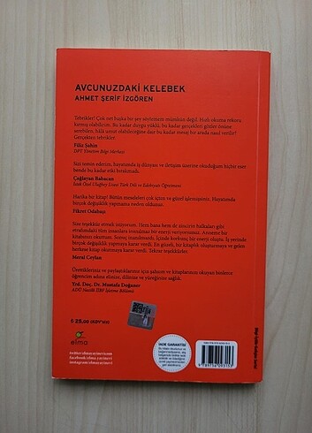  Avucunuzdaki kelebek - Ahmet şerif izgören