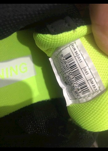 Kinetix Siyah Elastik Bağcıklı Spor Ayakkabı - Görsel 5