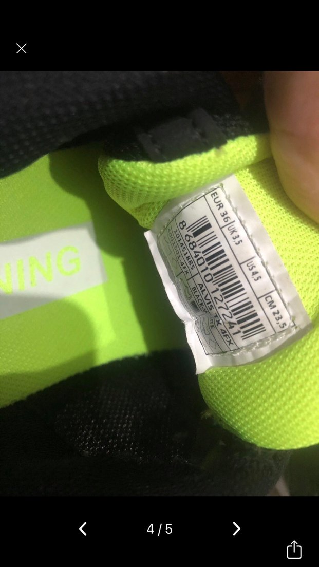 Kinetix Siyah Elastik Bağcıklı Spor Ayakkabı - Görsel 5