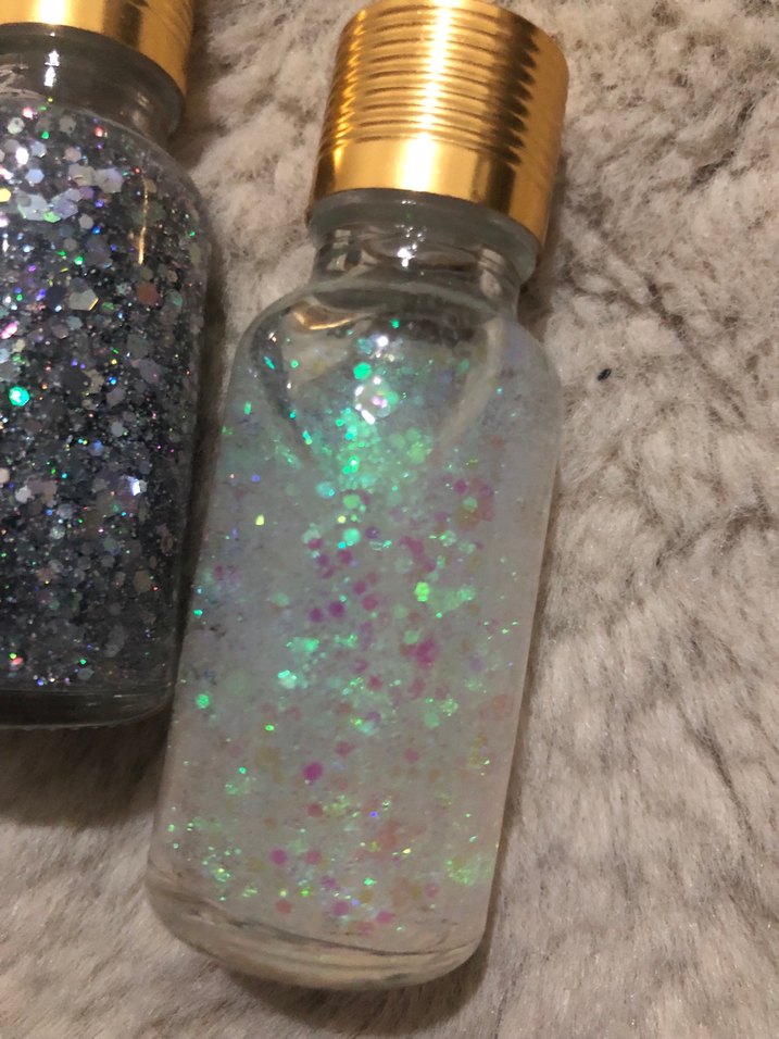 Parlak Çok Renkli Simli Oje Seti - Görsel 3