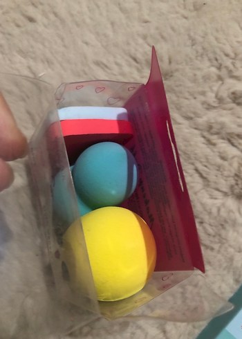 Pastel Renkli Makyaj Süngeri Seti - Görsel 2