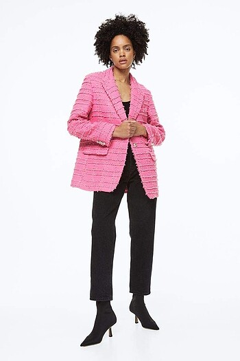 s Beden H&M Tüvit Blazer Ceket