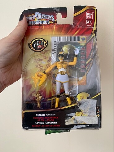  Beden Power Rangers Megaforce Ranger Jaune