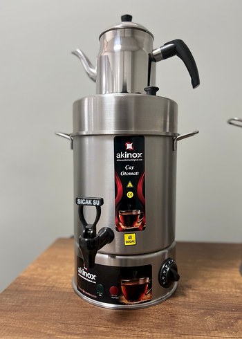 Çay Makinesi 4L Çay Otomatı Çay Kazanı Semaver - Görsel 2