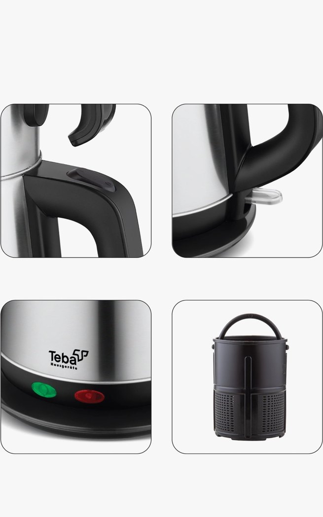 Teba Paslanmaz Çelik Çay Makinesi - Görsel 4