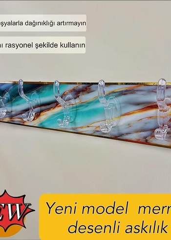 Yeni Model Desenli Çoklu Askılık