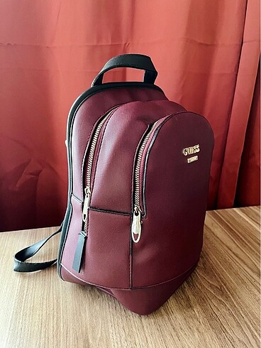 Beden bordo Renk Guess Bordo Sırt Çantası/Askılı Çanta