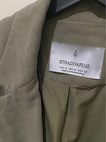 m Beden Stradivarius ceket