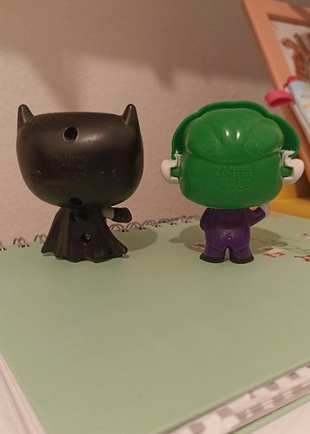 Beden Joker ve Batman Figürleri