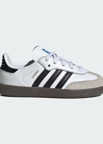 Adidas Samba Beyaz Gri Kadın Spor Ayakkabı