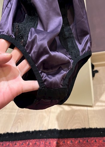 Mor Fitted çıtçıtlı  Korse - Görsel 3