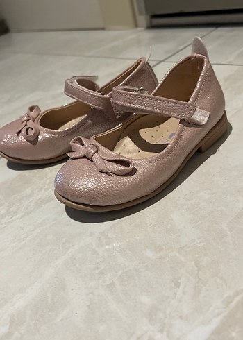 Klasik Pembe Kız Çocuk Babet Ayakkabı - Görsel 3