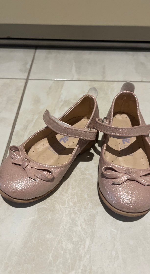 Klasik Pembe Kız Çocuk Babet Ayakkabı - Görsel 4