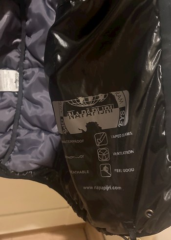 Napapijri Unisex Su Geçirmez Fermuarlı Yağmurluk - Görsel 2
